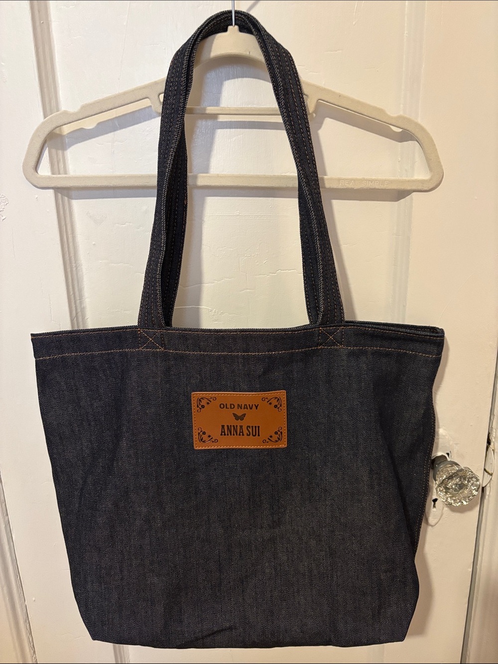 Anna Sui Old Navy Denim Tote